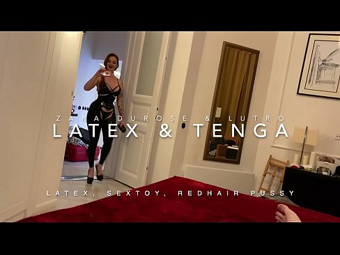 ❤️ I-stepsister enentloko ebomvu enxibe isinxibo se-latex esifakwe nguyise wesibini Amahule kuthi ﹏